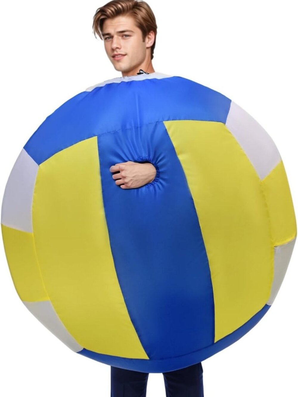 Colorful Inflatable Volleyball & Soccer Ball Costumes for Fun Cosplay & Parties